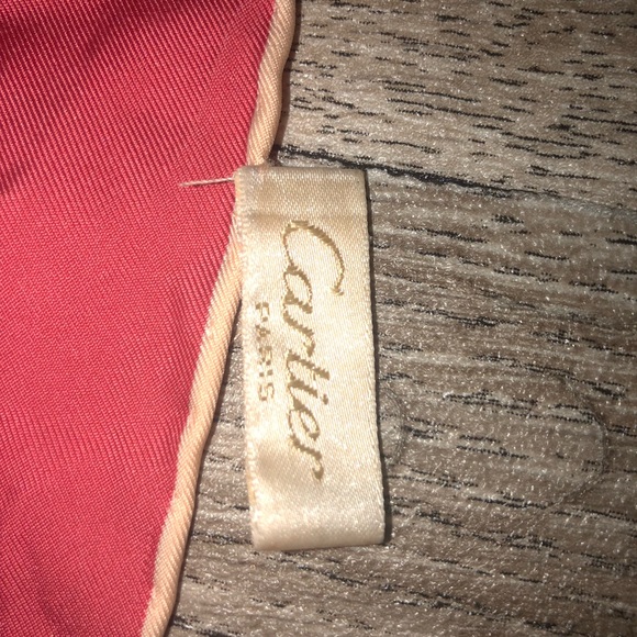 Cartier silk scarf - Picture 2 of 5